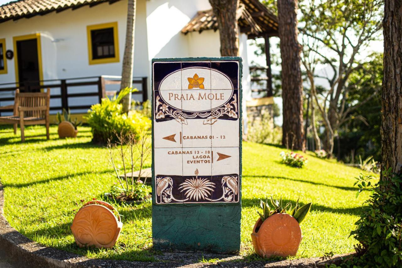 Pousada Cabanas Da Praia Mole Florianópolis Buitenkant foto